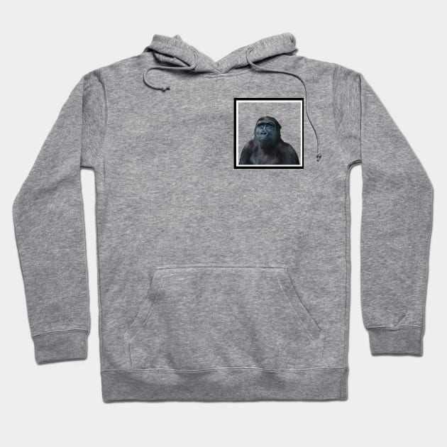 Pocket Gorilla Charity Hoodie by Charitee